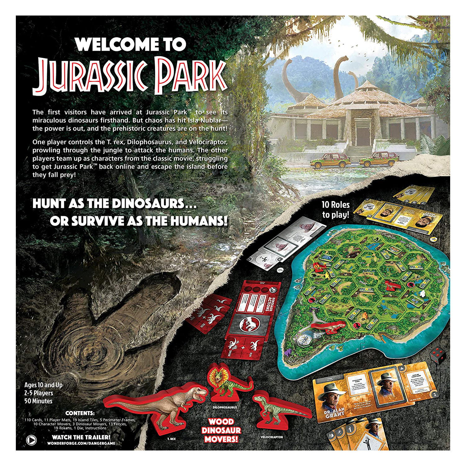 Jurassic Park : Danger Adventure Strategy Game